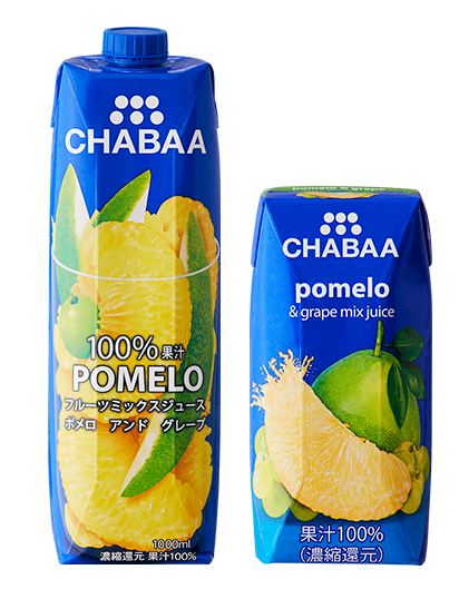 チャバポメロ＆グレープミックスジュース